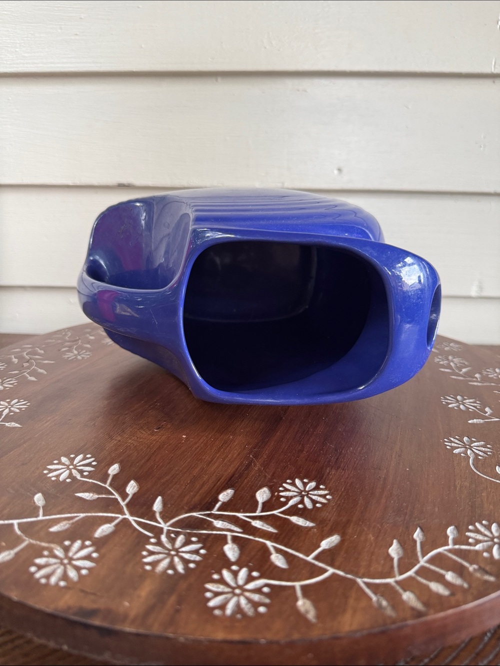 Fiesta Blue Pitcher Retired Color - Picture 3 of 4
